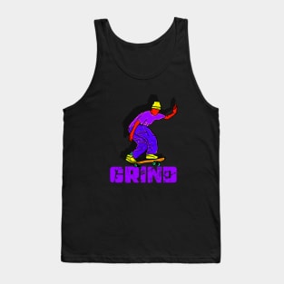 skateboarding on the street Tank Top